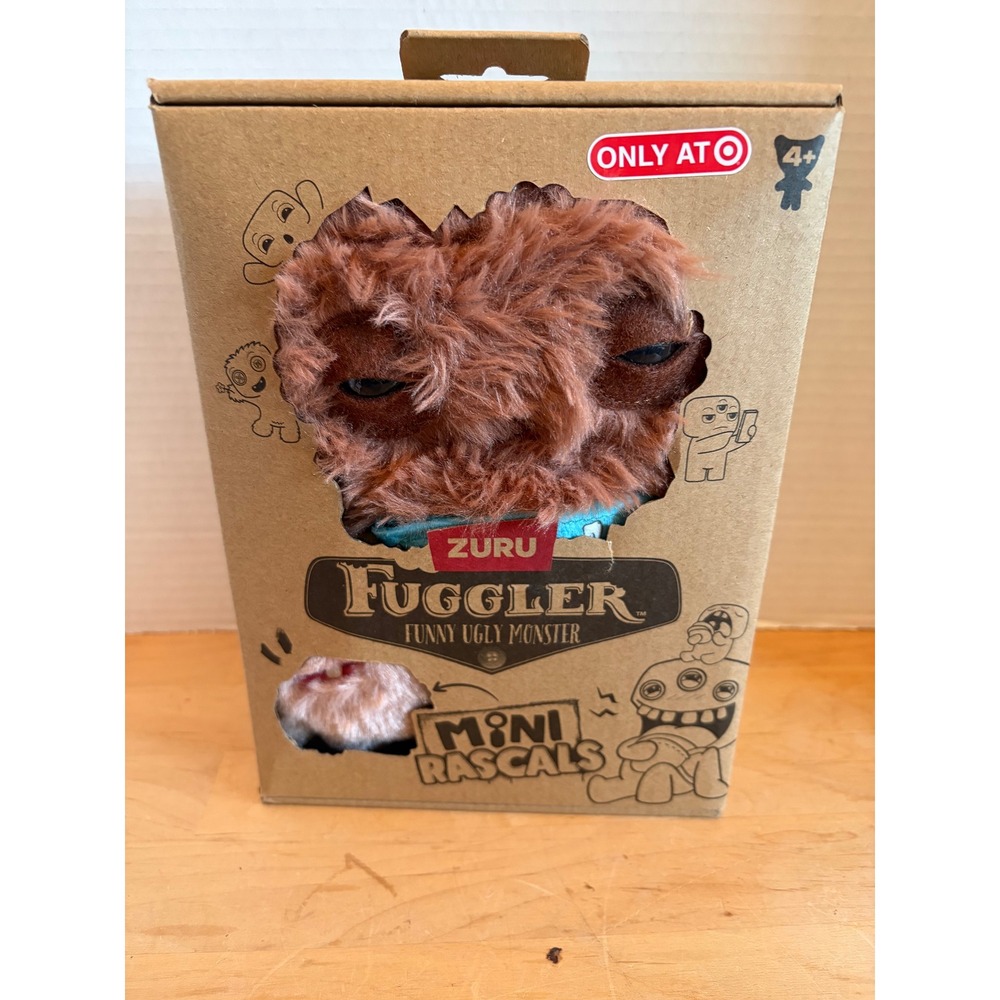 Zuru Fuggler Mini Rascals "Squidge" 9" Plush & Baby Fugg Set